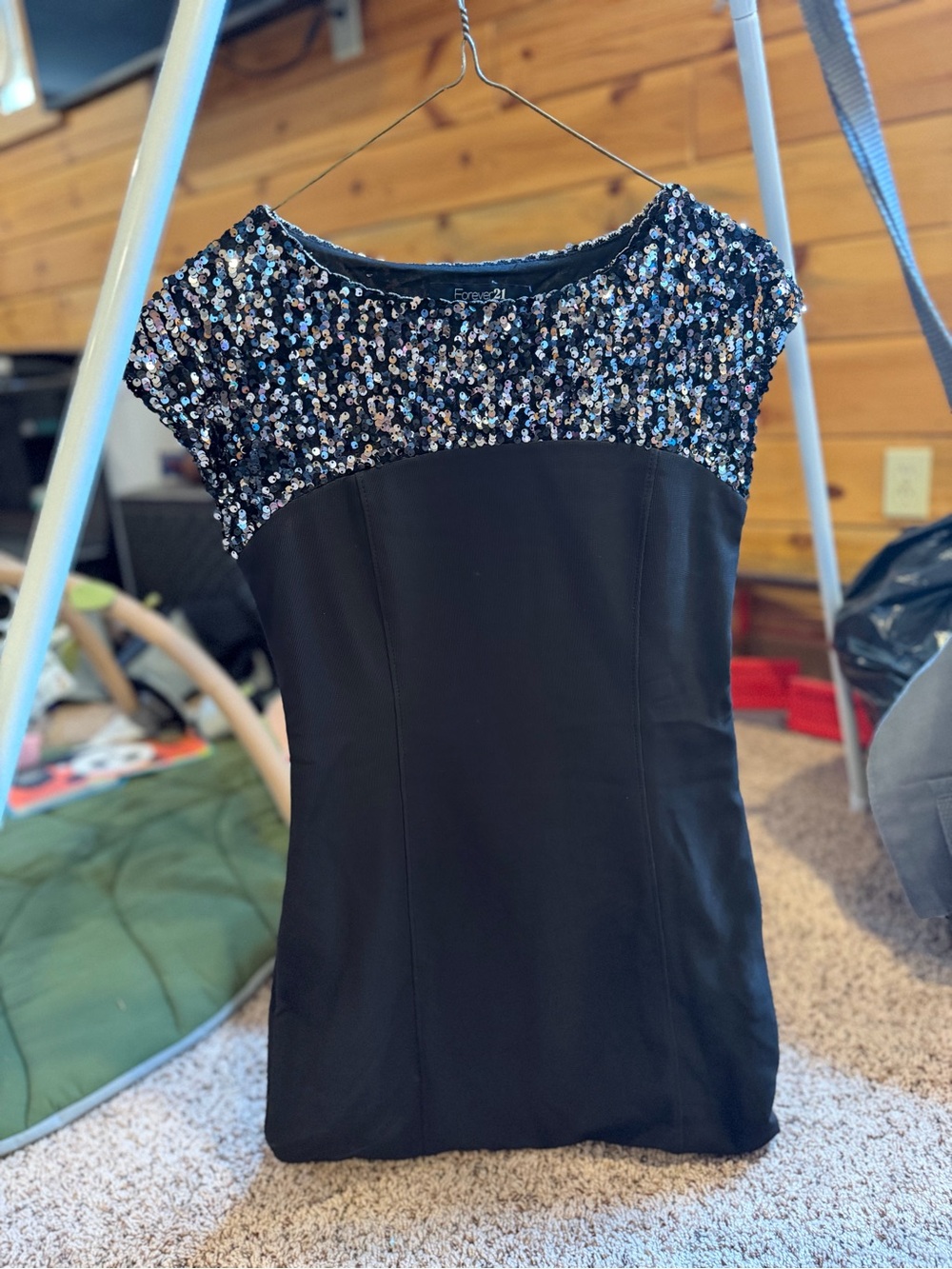 Forever 21 Black Sequin dress